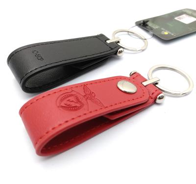 China Creative Car Logo Laser Engraving Leather Keychain of Promotional Gifts Gift for Car Brand for sale