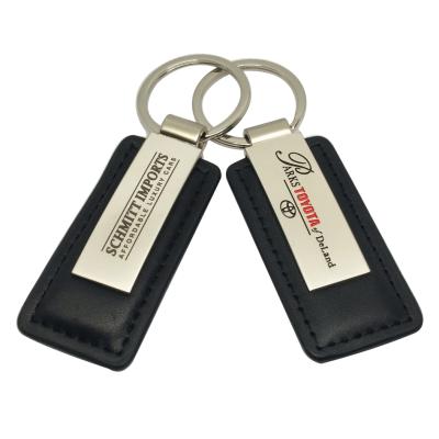 China Promotional Gifts Wholesale Fashion Leather Custom Design Key Chain Promotional Key Chain for sale