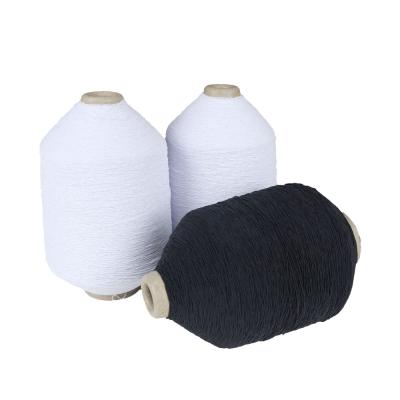 China 100% Elastic Rubber Covered Yarn Polyester Yarn Rubber Yarn Latex Material Rubber Blanket Yarn for sale