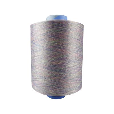 China High Tenacity 150D/48F Polyester Space Dyed Knitting Yarn For Knitting Cloth And T Shirt for sale