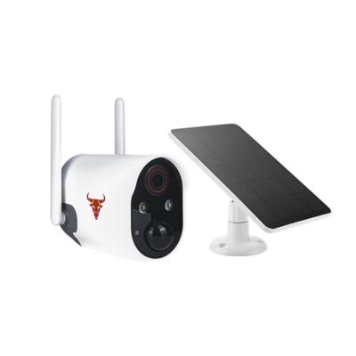 China 1080P colorean la cámara solar de Wifi con pilas con el OEM de la visión nocturna en venta