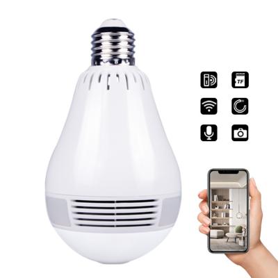 China Wireless 1080P Hd Light Bulb Camera PTZ Home Bulb CCTV 360 Camera for sale