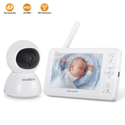 China Camera van de de Babymonitor van veiligheids de Draadloze Wifi met 5 Duimlcd het Scherm Te koop