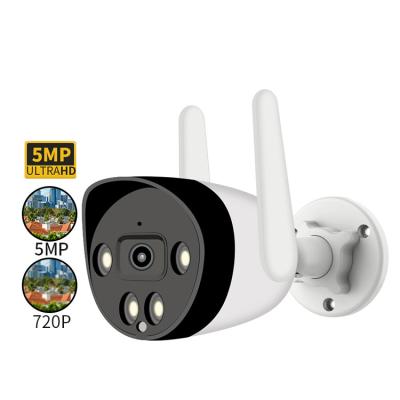 China 2MP 3MP 5MP Bullet Wifi Camera, Openluchtip Draadloos Camera Dubbel Licht Te koop