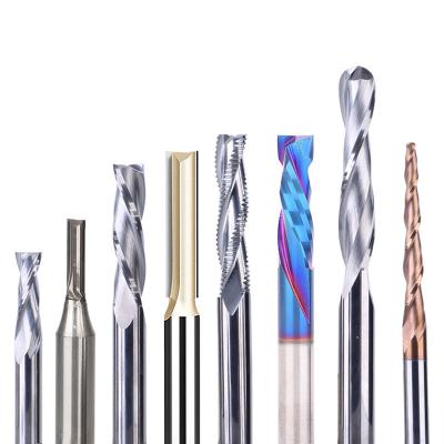 China High Quality CNC Tungsten Carbide End Mill Cutter Tool Tungsten Steel Mill Milling Square Cutter HRC50 for sale