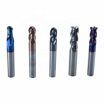 China Wholesale Price 1-20mm 45HRC 50HRC 55HRC 63HRC CNC Machining End Mill Cutter 4 Flutes Tungsten Carbide End Mill Cutter for sale