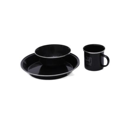 China Disposable Pure Dark Army Outdoor Best Choice Increasing Good Quality Half Wholesale Price Cup Factory Chef's Special Quantity Discounts With SS Rim for sale