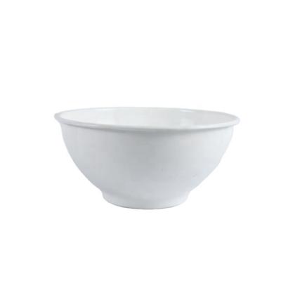 China Household Disposable Ceramic Kitchen Supplies Solid Color Custom Durable Non-Toxic Ceramic Bowl for sale