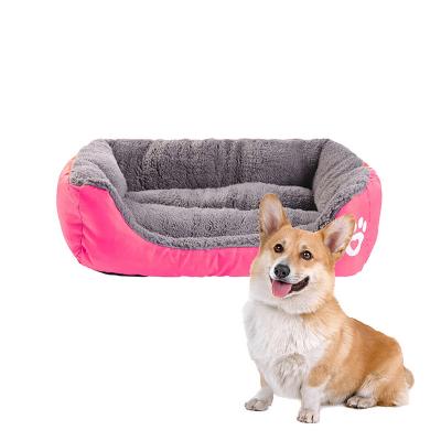 China Travel Sofa Soft Fleece Warm Cat Luxurious High Quality Bedroom Dog Bed for Pets Pet Bed Pets for sale