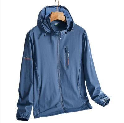 China Anti-wrinkle outdoor anorak for men and women lightly stretch windproof waterproof breathable coat can be customized for sale