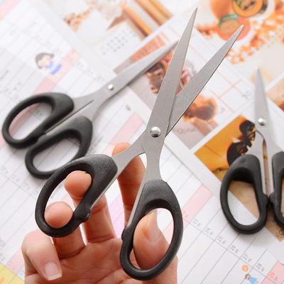 China Stainless Steel Office Home Kitchen Stationery Tools Stainless Steel Scissors Paper Cutting Scissors for sale