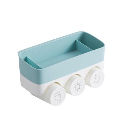 China Sustainable Multifunctional Bathroom Toothbrush Holder Set Wall Mounted Storage Toothbrush Holder for sale