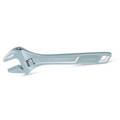 China 10 inch Type G Matt carbon steel. Chrome Adjustable Wrench for sale