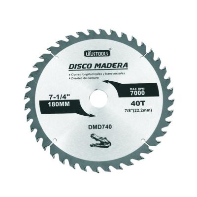 China Aluminum Alloy Cutting Circular Saw Blade 7-1/4