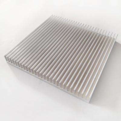 China Passive Radiator Heatsink Square Heatsink LED Radiator 152(W)*18(H)*152(L)mm for sale