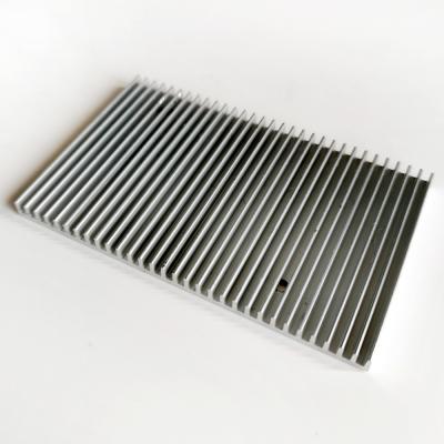 China Aluminum PCB Heatsink Passive Flat Heatsink LED Heatsink 86(W)*6(H)*60(L)mm for sale