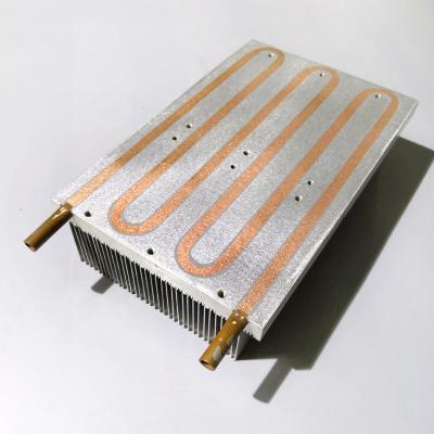 China Radiator water cooling radiator; Bonded fin radiator with cooper tube; Custom high power radiator for sale