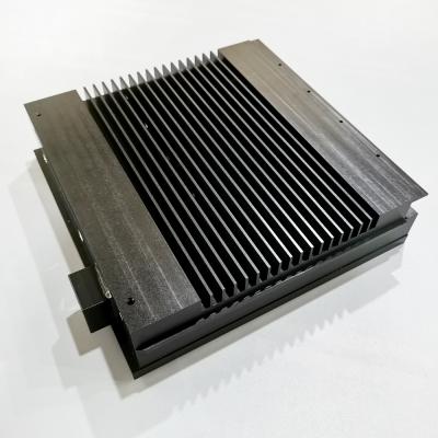 China Radiator black anodzied aluminum radiator enclosure; radiator shell for sale