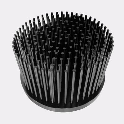 China Round aluminum alloy COB radiator 120x70mm; 40W led heatsink for sale