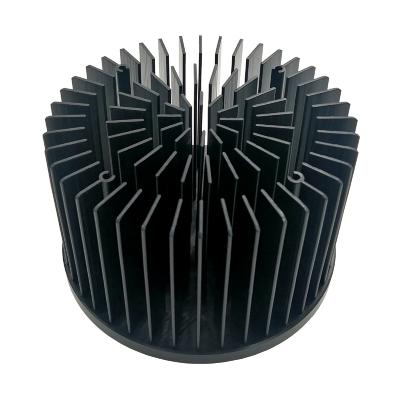 China 50W Alloy Aluminum Circular Radiator 130x80mm For LED Light for sale