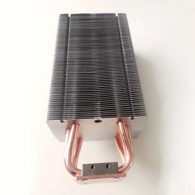 China Aluminum Alloy+Cooper HIgh Power Heat Pipe Radiator for sale