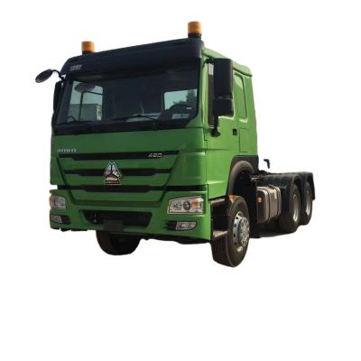 China sino sinotruk howo 371 tractor truck 6985x2496x3850 for sale