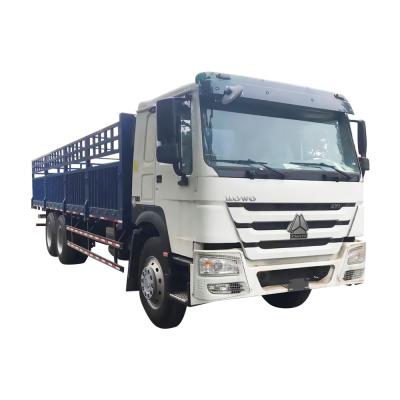 China Aluminum alloy low price 10 wheel 371hp SINOTRUK HOWO 20ton 30 ton HOWO cargo truck price for sale