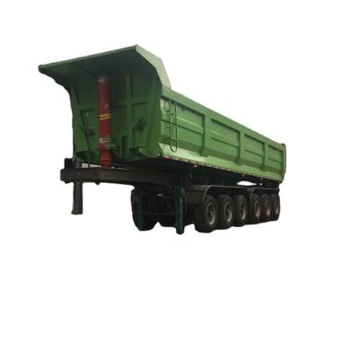 China China Low Price High Quality 6 Axle Truck Trailer 70 Ton Dump Trailer Tipper Trailer for sale