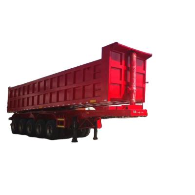 China China Low Price High Quality 5 Axle Truck Trailer 80 Ton Dump Trailer Tipper Trailer for sale