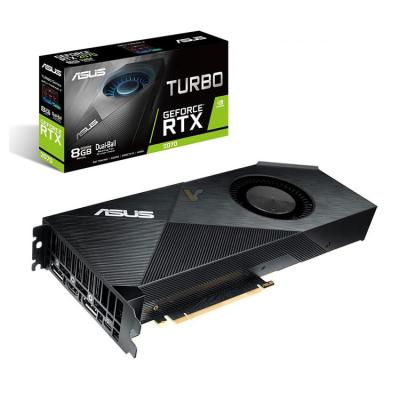 China ASUS NVIDIA Geforce TURBO RTX 2070 Gaming 8G Desktop Graphics Card with 8GB GDDR6 256 Bit Memory for sale