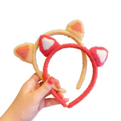 China New fashion design sugar ball hair band sweet five star headed headbands for babies for sale