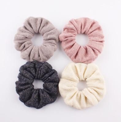 China Best Service Attractive Elastic Knit Hair Scrunchies For Women Hair Accessories for sale