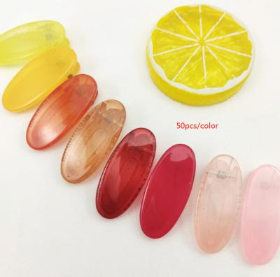 China Fashion Shape 4cm Plastic Hairpins Freeze Platypus Mini Hair Clips Color Acrylic Jewelry For Girls for sale