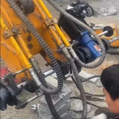 China Factory With Powerful Hole Drilling Motor Portable Boring Machine For Excavator Repair for sale