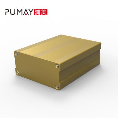 China Electrical diy box 76*35-100 mm extruded aluminum enclosure case excellent material diy box for sale