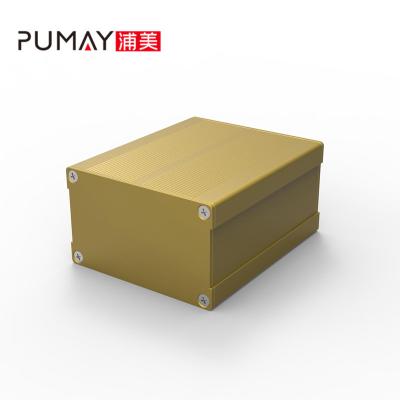 China PCB Electric Aluminum Fencing 76*46-100 mm Customize Custom Aluminum Fencing Project Boxes Metal Fencing for sale