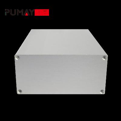 China Extruded case 145*68-200 mm project box housing electrical aluminum frp membrane electronic enclosures for sale