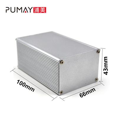 China PA070 66*43-L MM Aluminum Small Electronic Enclosures 66*43-L for sale