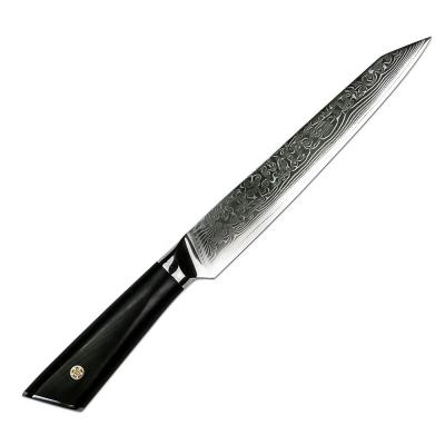 China Viable High Quality Damascus Bread Knife for sale