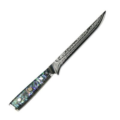 China Viable High Quality Custom Flexible Japanese Damascus Fish Fillet Knife for sale