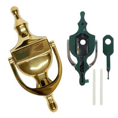 China Victorian easy to install pastable door knocker for sale