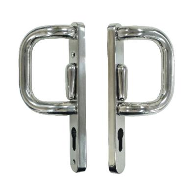 China Modern High Quality Designed Stainless Steel Patio Door Handle 219mm for sale