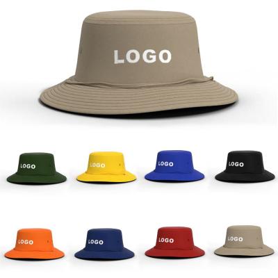 China Sporty Colorful Wide Adult Bucket Hat Sun Hat Fisherman Cotton Polyester Brim Black And White Design Your Own Embroidery Custom Gift for sale