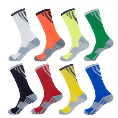 China QUICK DRY 10 Colors Wholesale Elite Sports Cotton Basketball Socks Crew Cushioning Performance Socks for sale