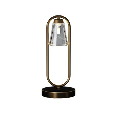 China Lighting Functions Copper High-end Nordic Minimalist Personality Atmosphere Lamp Study Bedside Led Decorative Lamps for sale