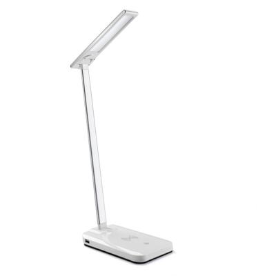 China Lighting Creative Functions LED 180 Degrees Folding Double Head With Eye Protection Magnetic Left Desk Reading Holder Phone Fill Light for sale