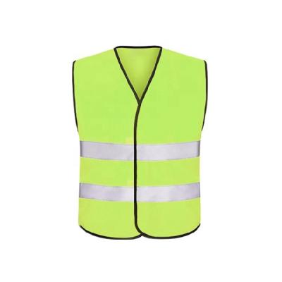 China Custom Logo High Quality Reflective Workwear High Visibility Hi Strength Hi Force Water Proof Clothing Reflective Vest Safety Vest With Hook Loop for sale