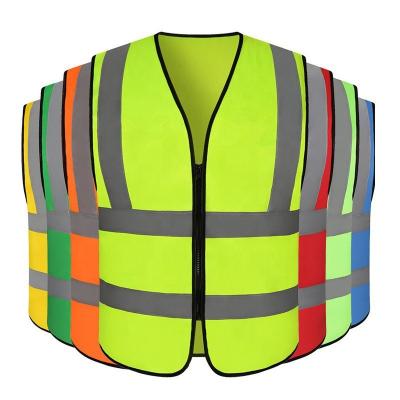 China Cheap Reflective Rescue Traffic Police Road Safety Vest Everest High Visibility T-shirt Visble Safety Vest High Reflective Emergency Fleece for sale