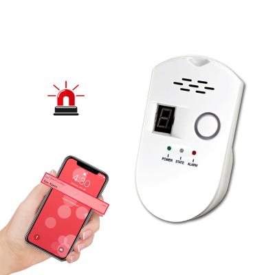 China IOS and Android wireless home alarm wifi sensor home security detector smart home automation system for sale