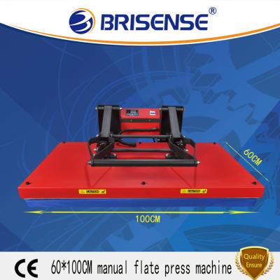 China Manual Card Printer Factory Direct Sale Brisense Brand Large Format 60*100 Sublimation Heat Press Machine With CE for sale